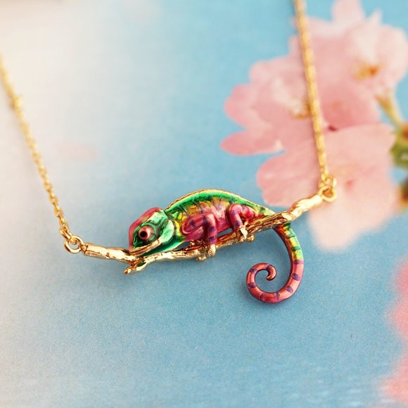 BNW Bill skinner chameleon necklace - Picture 5 of 13